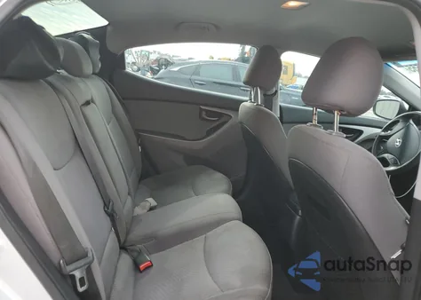 2016 Hyundai Elantra Se из США, поврежденный, VIN 5NPDH4AE2GH752436